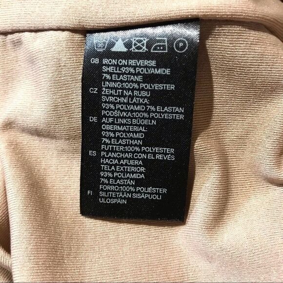 H&M Black Label Fitted Long Sleeve Lace Dress S - Picture 11 of 11